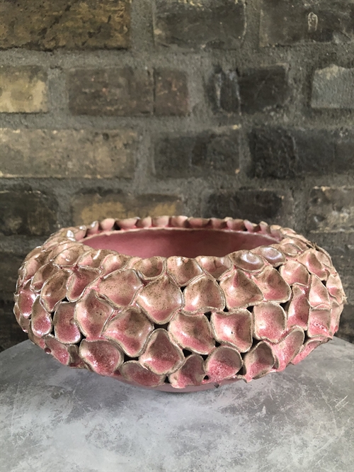 Keramik skål af Lotte Overgaard